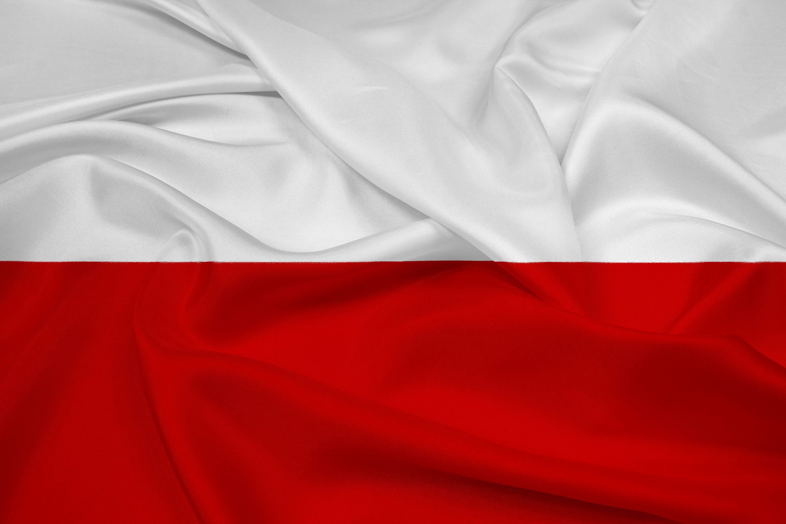 Waving Poland Flag