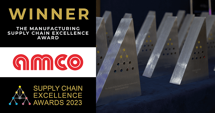 AMCO win Supply Chain Excellence Award