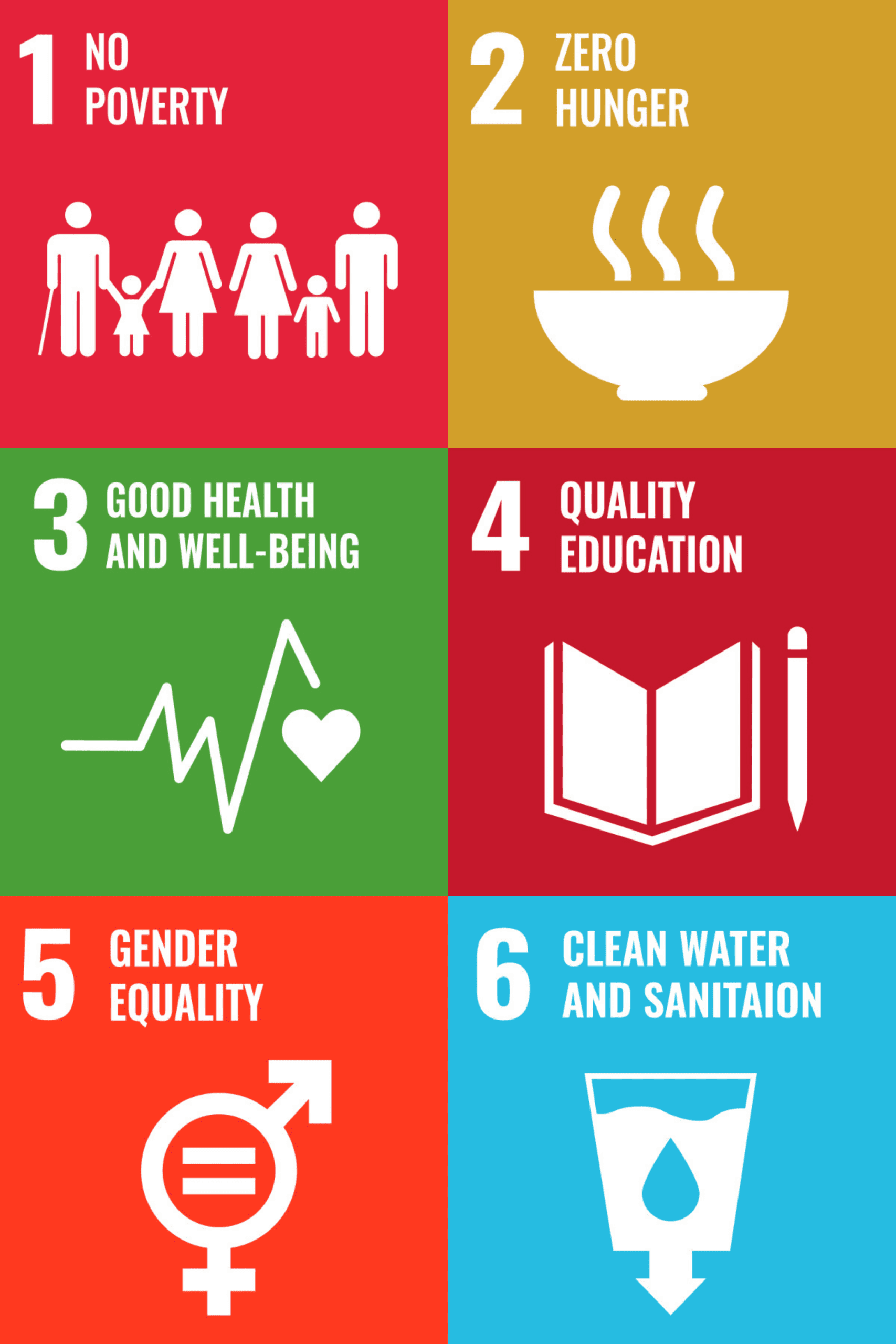 The UN's 17 Sustainable Development Goals (SDGs)